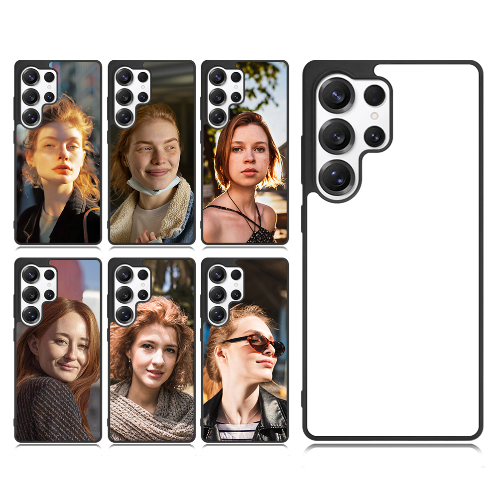 New Arrival for Samsung Series Magnetic 2D TPU Phone Case Sublimation Soft Cell Cover Heat Transfer DIY Phone Cases with Anti-Slip Design