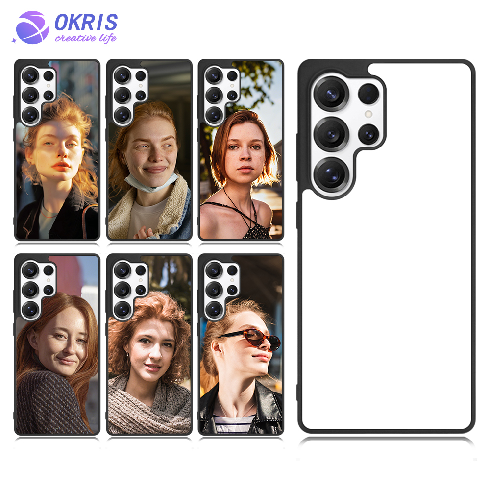 New Arrival for Samsung Series Magnetic 2D TPU Phone Case Sublimation Soft Cell Cover Heat Transfer DIY Phone Cases with Anti-Slip Design