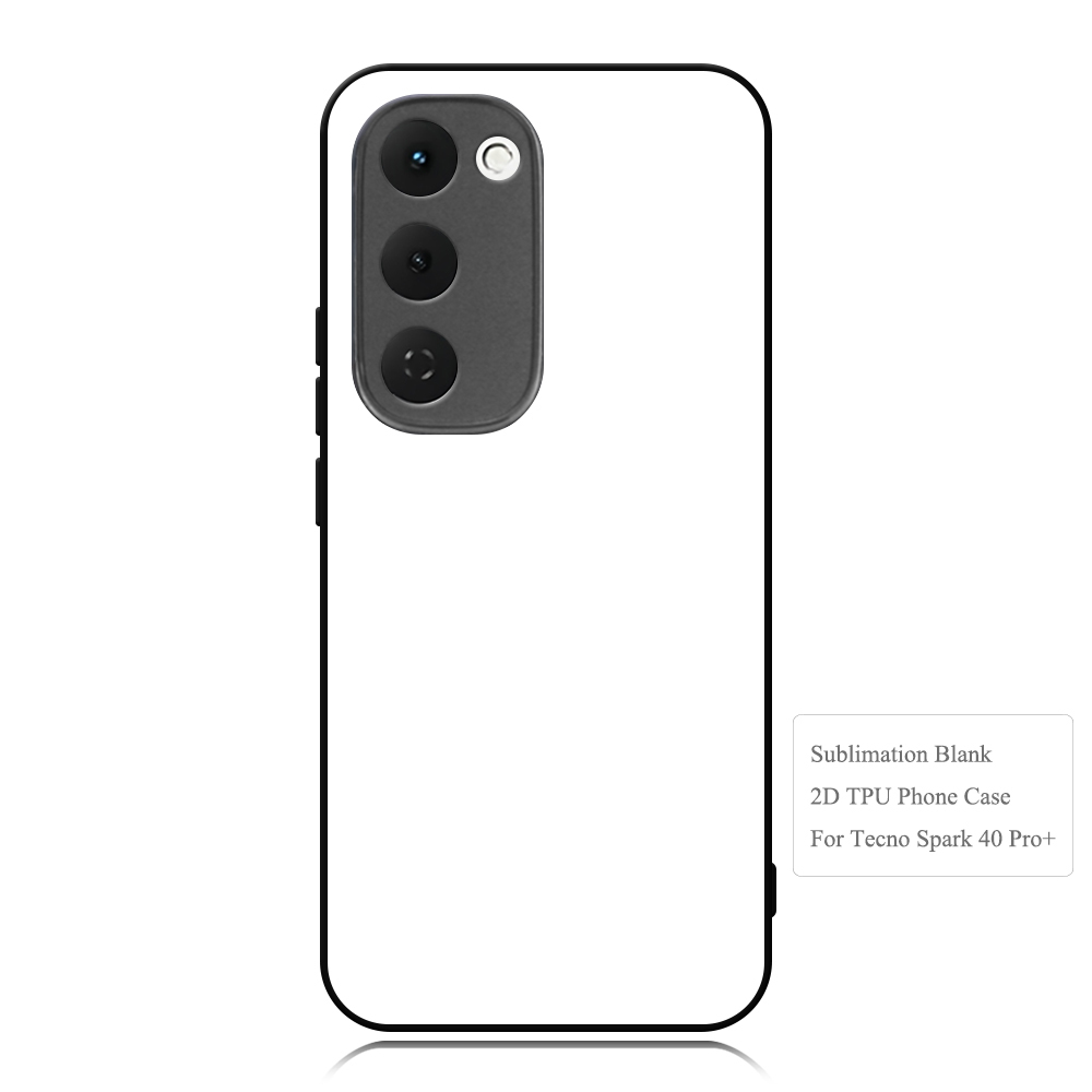 For Tecno Spark 40 Pro Plus Sublimation Heat Transfer Phone Case - Premium 2D Printed TPU Cover with Custom Designs for Tecno Spark 40 Pro/Spark 40c/Pova 7