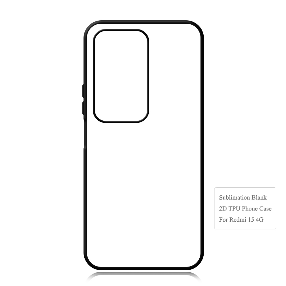 For Redmi 15 5G Series Sublimation Heat Transfer Phone Case - Custom 2D Printed TPU Cover for Redmi 15 4G/Redmi 15C 4G/5G