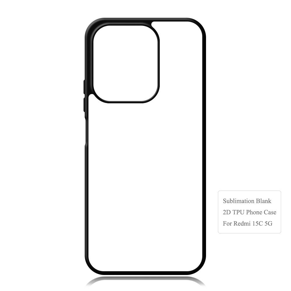 For Redmi 15 5G Series Sublimation Heat Transfer Phone Case - Custom 2D Printed TPU Cover for Redmi 15 4G/Redmi 15C 4G/5G