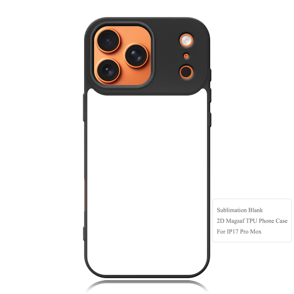 Wireless 2D TPU Magnetic Sublimation Phone Case for iPhone 17 Series - with Film Insert for IP 17 Pro/ IP 17 Air/ IP 17 Pro Max