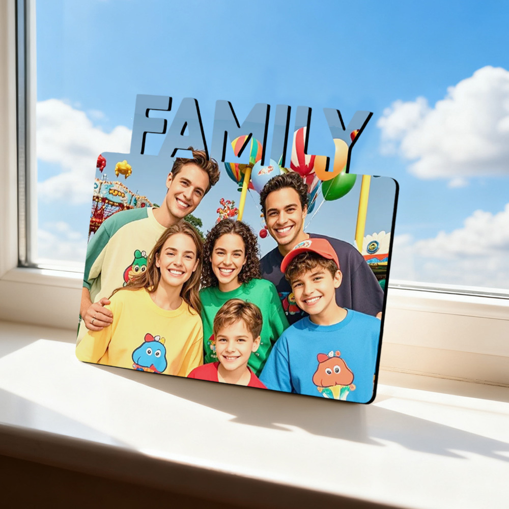 Personalized MDF Sublimation Photo Panel - 5mm Thickness Customizable MDF Blank Photo Frame for Heat Transfer for Home Supplies