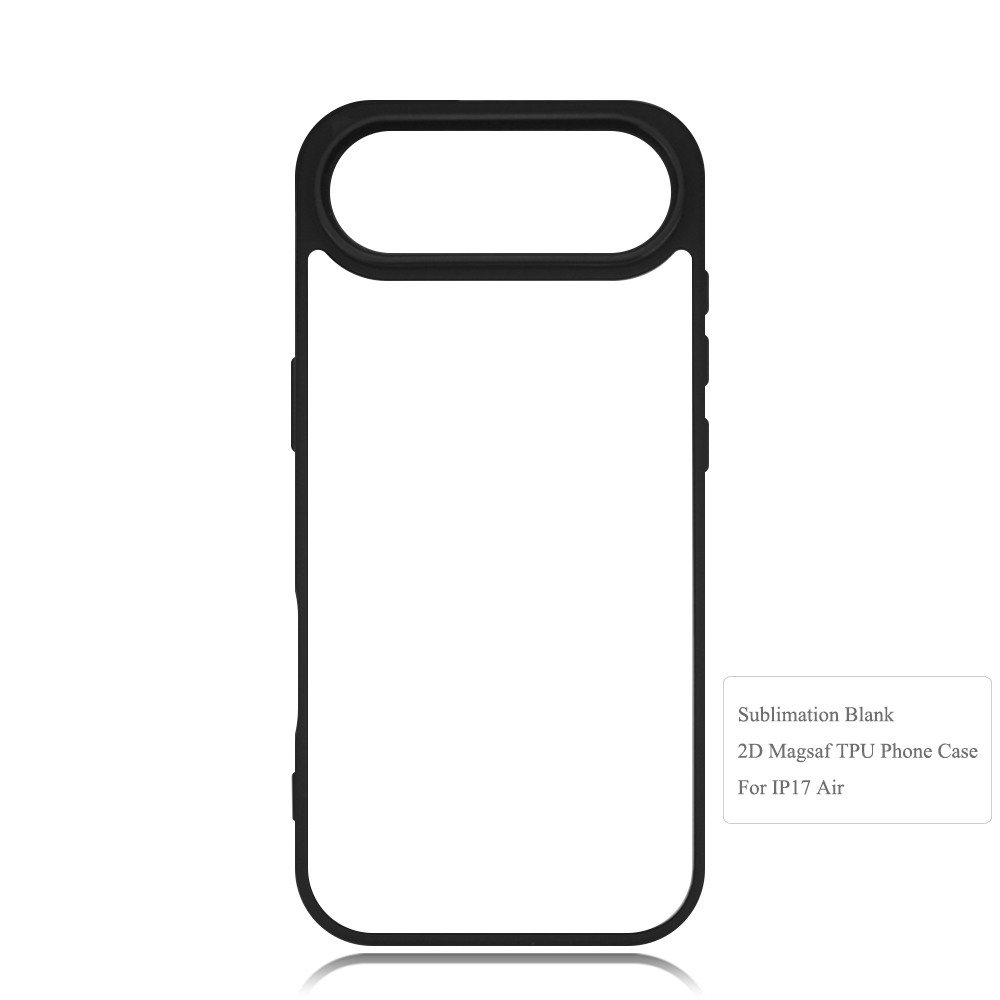 Wireless 2D TPU Magnetic Sublimation Phone Case for iPhone 17 Series - with Film Insert for IP 17 Pro/ IP 17 Air/ IP 17 Pro Max
