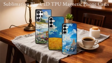 New Arrival for Samsung Series Magnetic 2D TPU Phone Case Sublimation Soft Cell Cover Heat Transfer DIY Phone Cases with Anti-Slip Design