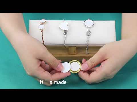 DIY Metal Blank Sublimation Bracelet 5 Design Popular Fashion Bracelet DIY Heat Transfer Jewelry