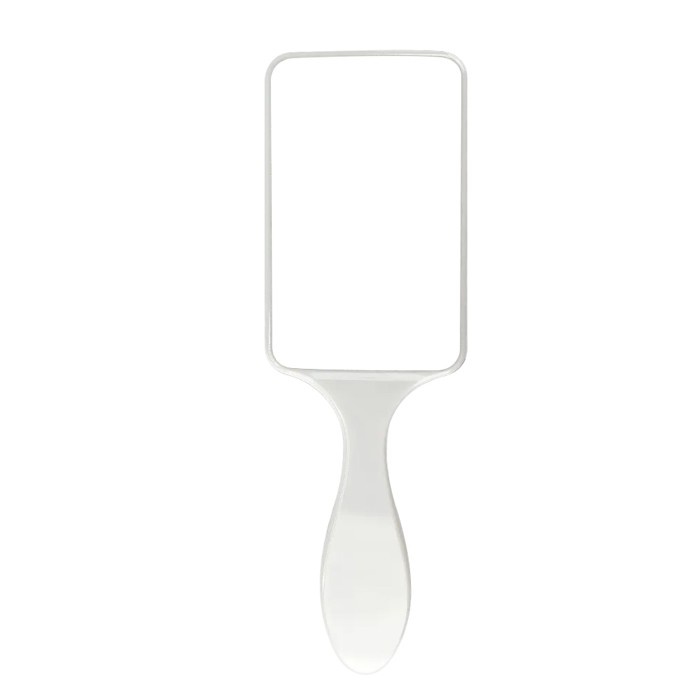 Plastic Hair Brush with Sublimation Blank Aluminum Sheet - Heat Transfer DIY Personalized Travel Massage Comb