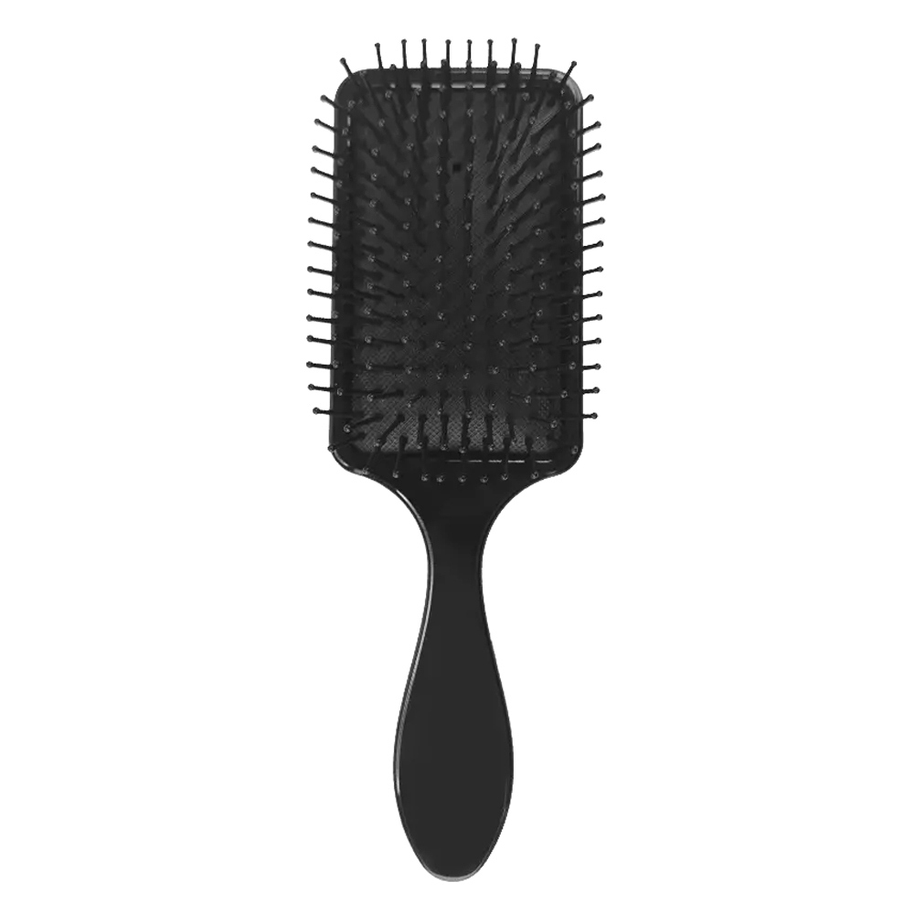 Plastic Hair Brush with Sublimation Blank Aluminum Sheet - Heat Transfer DIY Personalized Travel Massage Comb