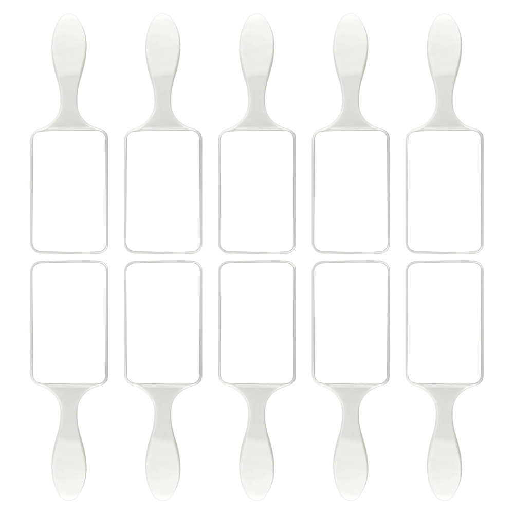 Plastic Hair Brush with Sublimation Blank Aluminum Sheet - Heat Transfer DIY Personalized Travel Massage Comb