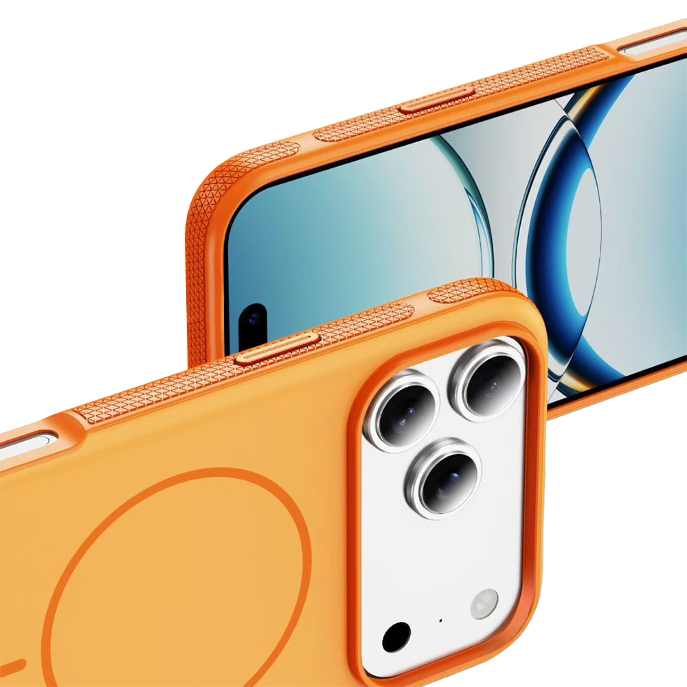 For iPhone 17 Pro Max Two-color Combination Magnetic Ring Phone Case - 7 Colors Options Phone Cover for IPhone/Samsung/Huawei