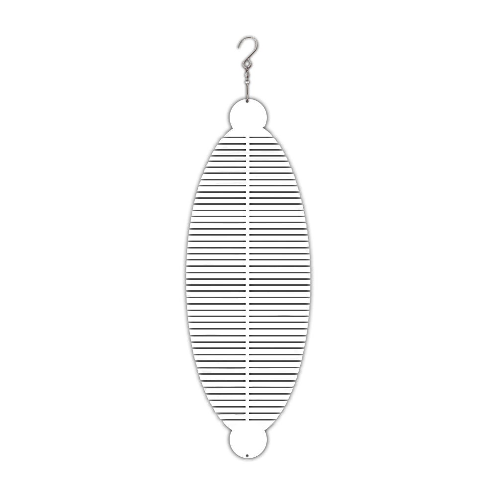 Customized Blank Sublimation Aluminum Wind Spinner Double-sides Printable Wind Chime