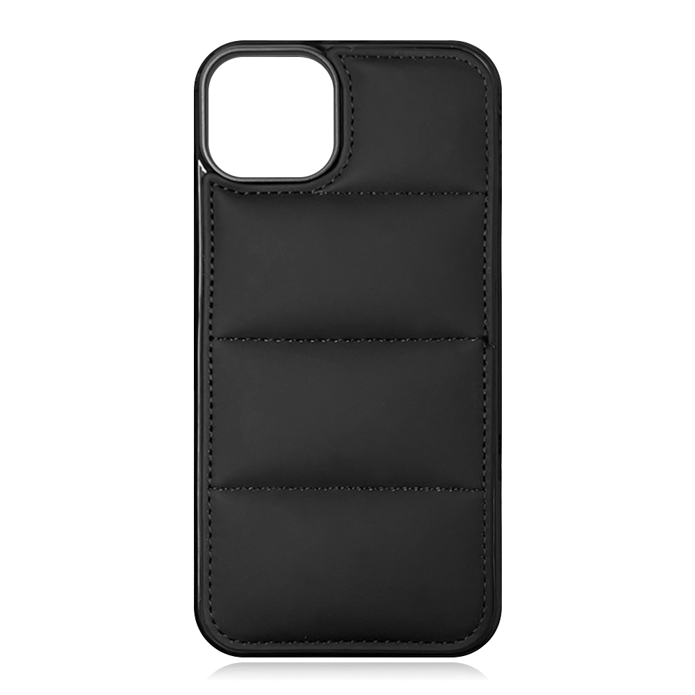 Down Jacket Phone Case for iPhone 17 Pro - Grip Side & 5 Colors Options Phone Cover for iPhone 17/ IP 17 Air for Girls & Women
