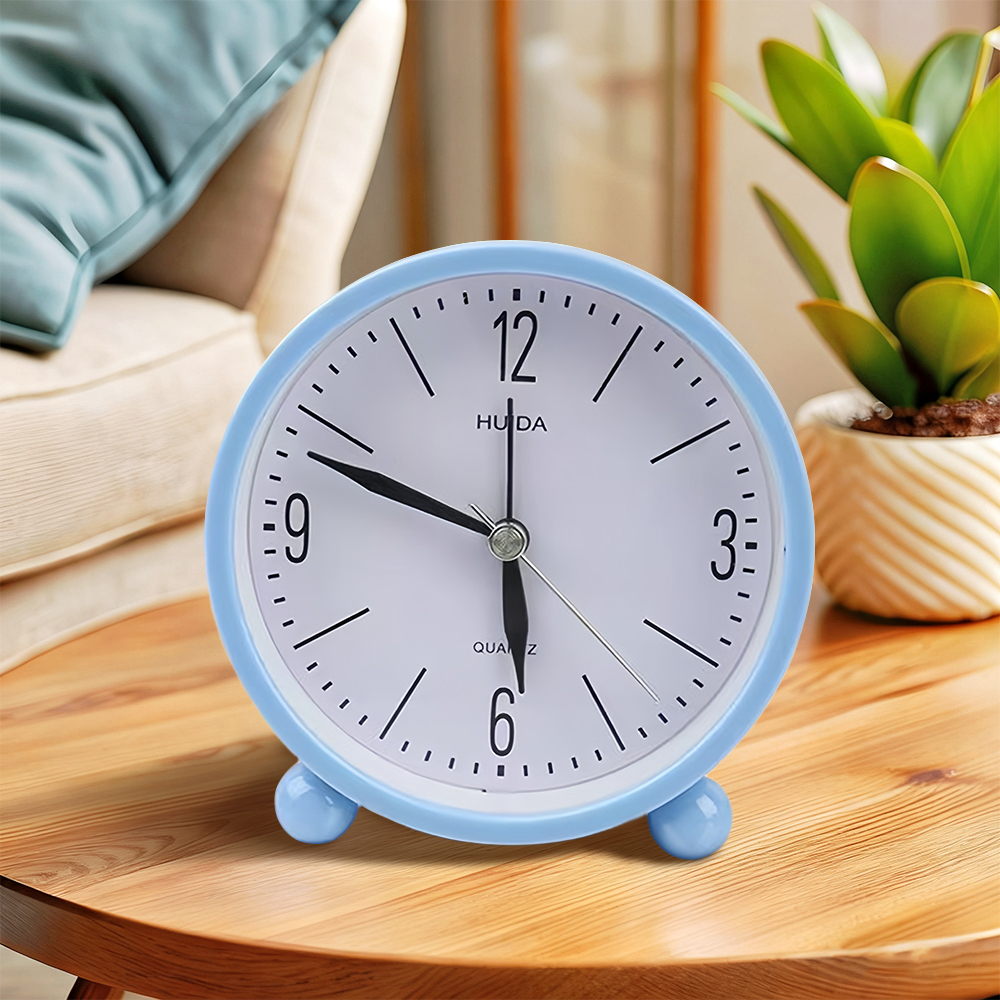 DIY Sublimation Alarm Clock with Stand - Plastic Heat Transfer Blank Desktop Clock Easy to Read Digital Clock with 6 Color Option