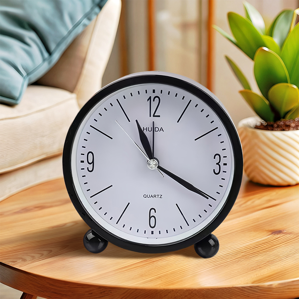 DIY Sublimation Alarm Clock with Stand - Plastic Heat Transfer Blank Desktop Clock Easy to Read Digital Clock with 6 Color Option