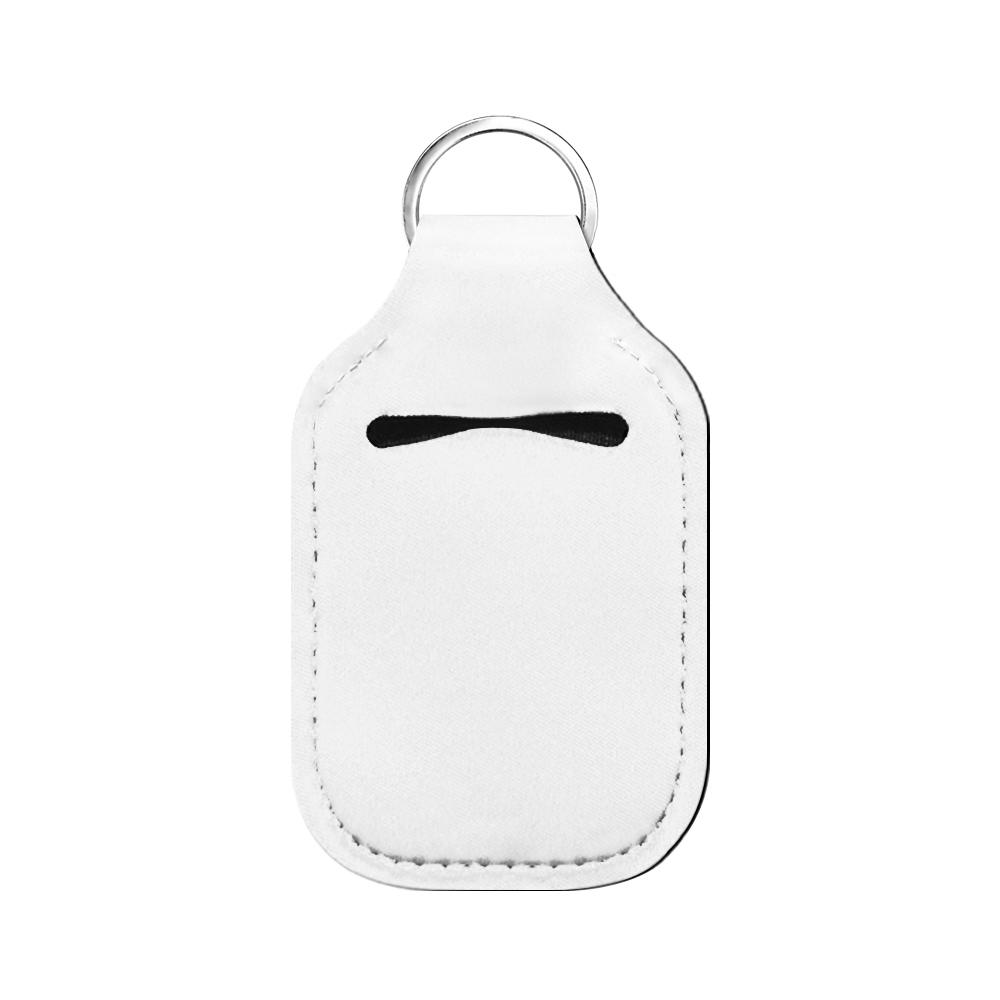 DIY Sublimation Blanks Keychain - Personalized Heat Transfer Neoprene Coin Bag Keyring Lipstick Wristlet Keychain