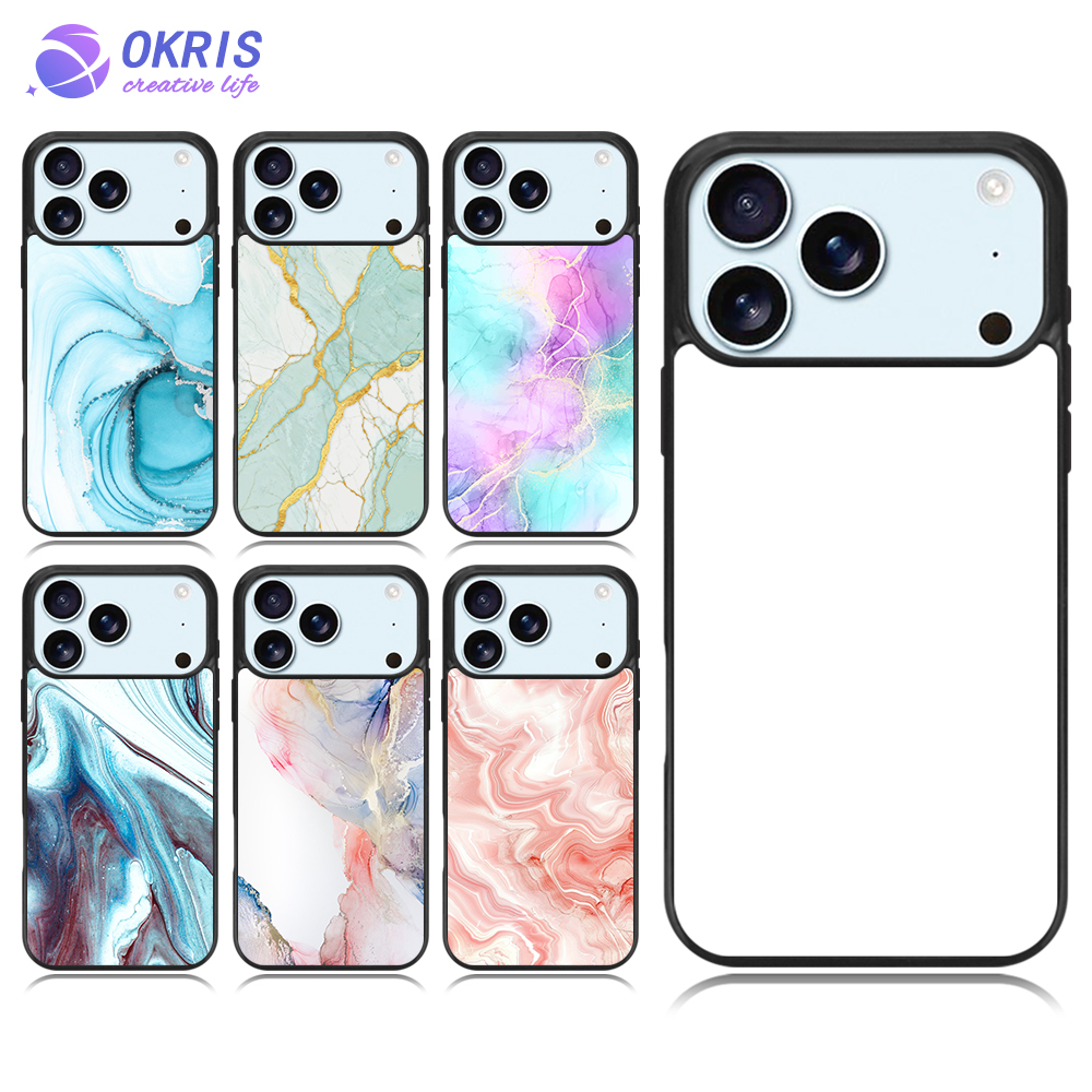 2D TPU Magnetic Sublimation Phone Case for iPhone 13-17 Series - Compatible Wireless Charging with Film Insert for IP 17 Pro/ IP 17 Air/ IP 17 Pro Max