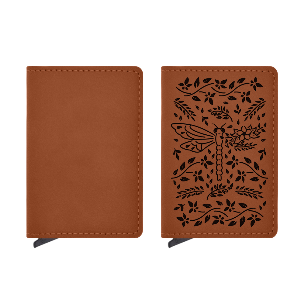 Wholesale Custom Metal Laser Engraving Mirror Card - Single-Sided Printable Business Card Holder for Work Party Supplies