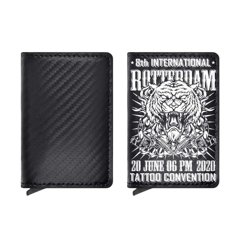 Wholesale Custom Metal Laser Engraving Mirror Card - Single-Sided Printable Business Card Holder for Work Party Supplies