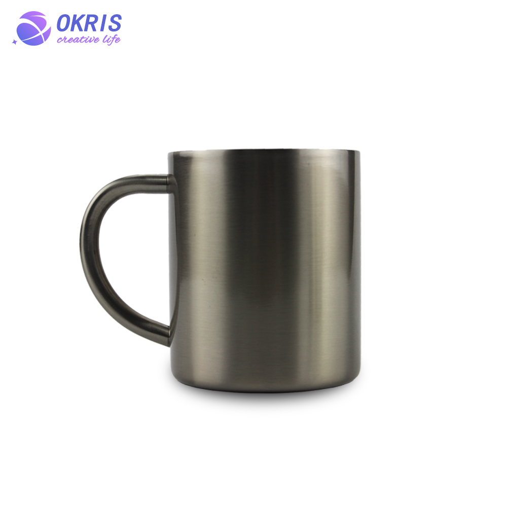 Wholesale Stainless Steel Sublimation Blank Mug Customizable Drinking Cups Coffee Mug