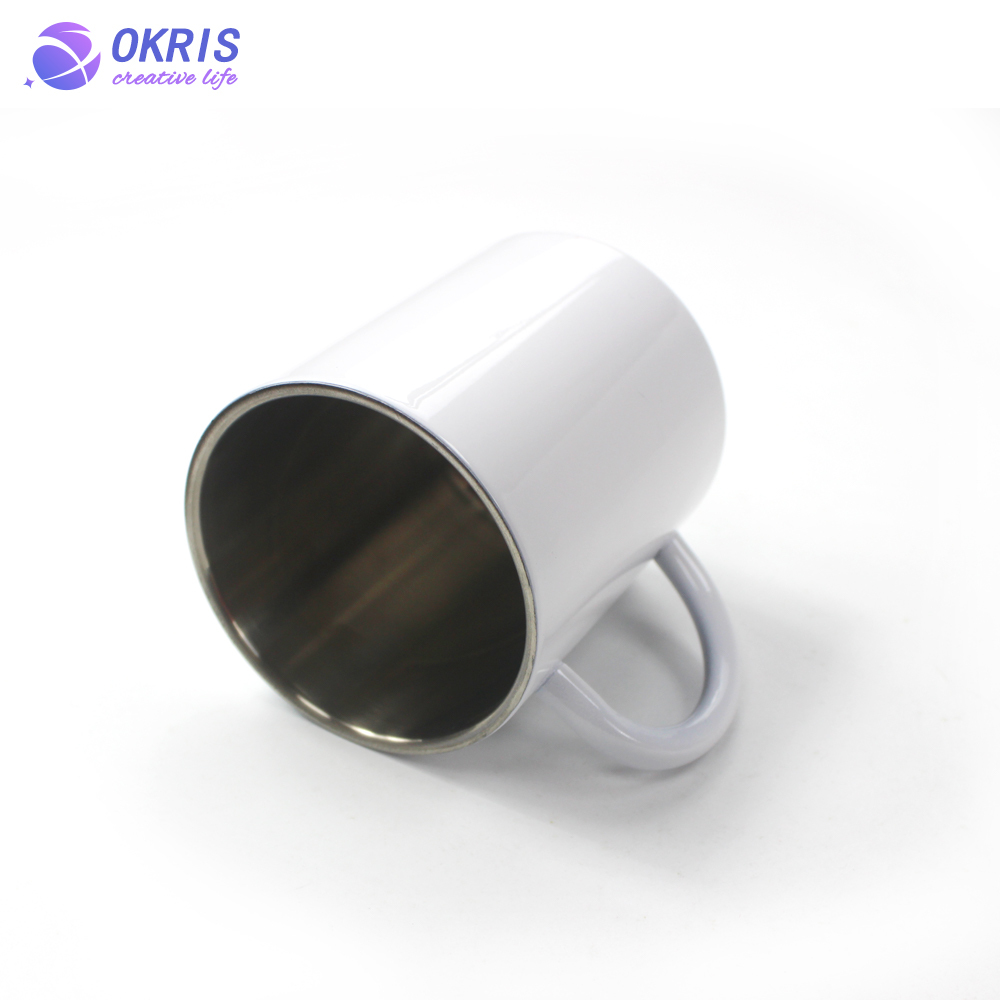 Wholesale Stainless Steel Sublimation Blank Mug Customizable Drinking Cups Coffee Mug