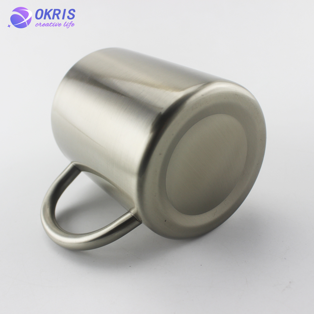 Wholesale Stainless Steel Sublimation Blank Mug Customizable Drinking Cups Coffee Mug