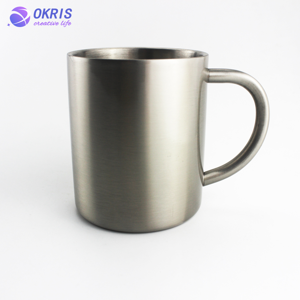 Wholesale Stainless Steel Sublimation Blank Mug Customizable Drinking Cups Coffee Mug