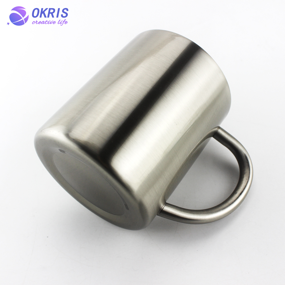 Wholesale Stainless Steel Sublimation Blank Mug Customizable Drinking Cups Coffee Mug