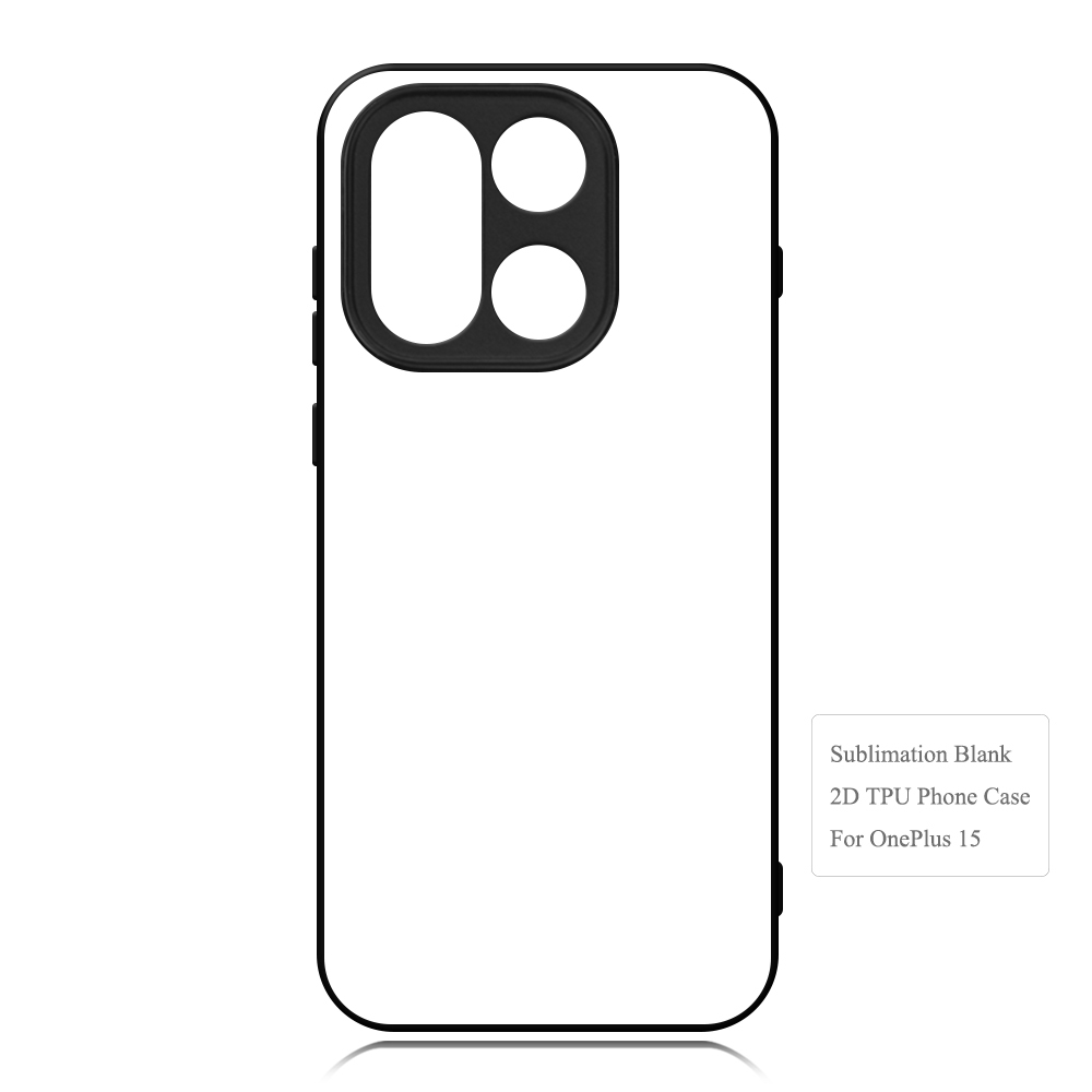 Wholesale Sublimation 2D TPU Phone Case for Oneplus 15 Custom Premium 2D Printed Blank Cover Ready for Personalized Design