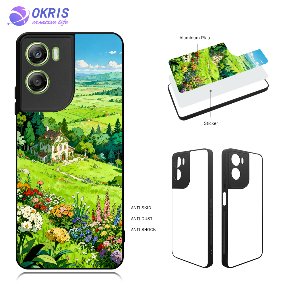 For Motorola G06 Sublimation Heat Transfer Phone Case - Premium 2D Printed TPU Cover with Custom Designs for Moto G86 Power