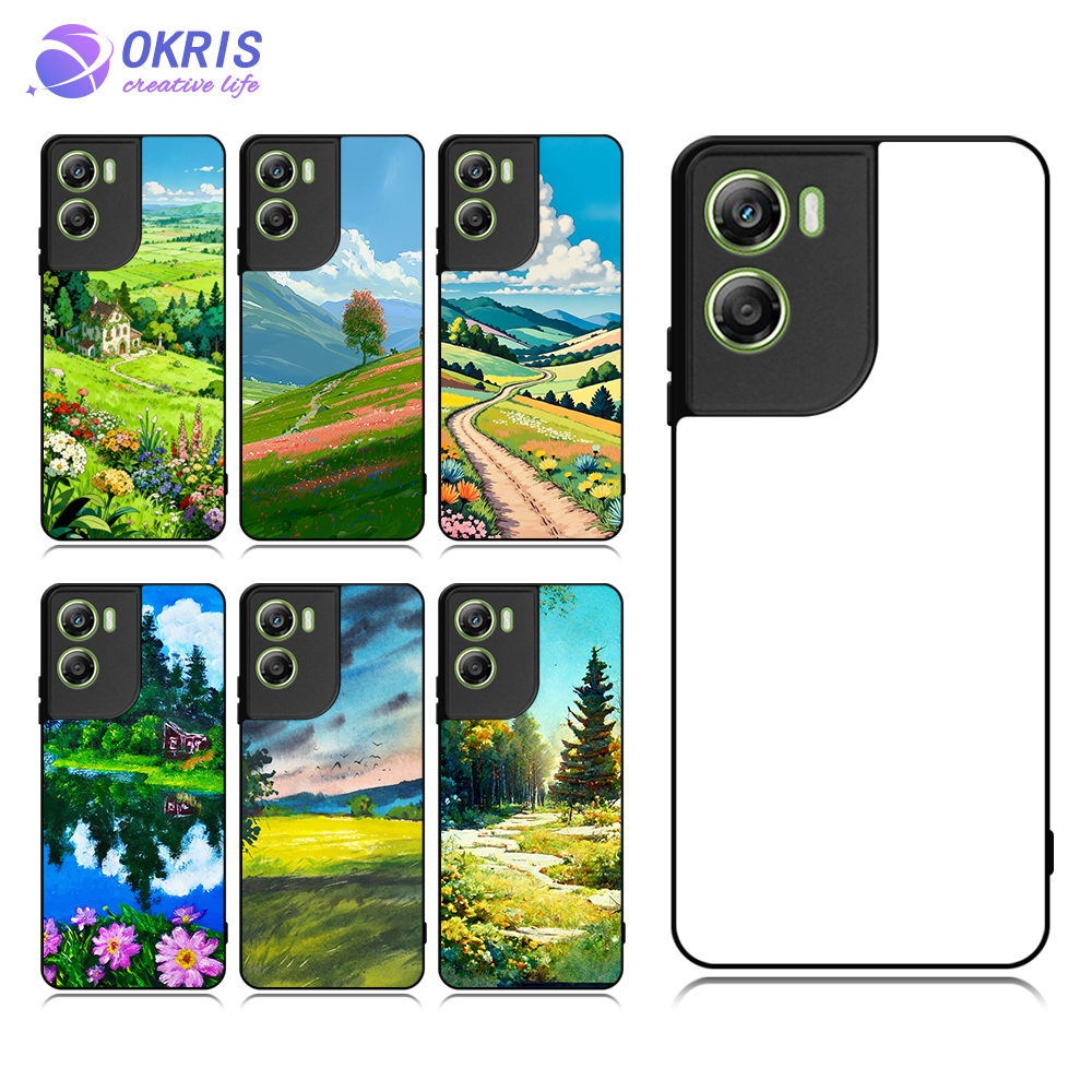 For Motorola G06 Sublimation Heat Transfer Phone Case - Premium 2D Printed TPU Cover with Custom Designs for Moto G86 Power