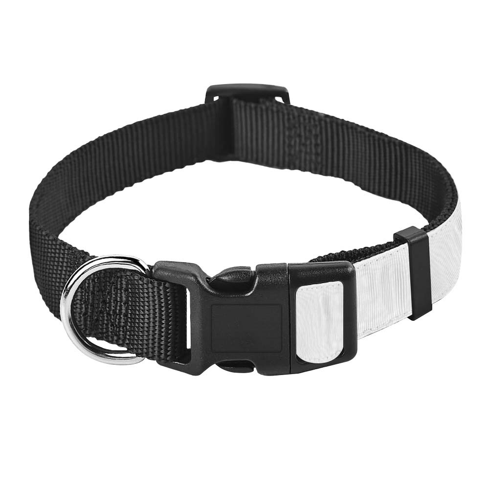 DIY Custom Sublimation Dog Collar Personalized Nylon Pet Collars with S M L Size Blank Sublimation Collar for Pet Gifts Personalized Pet Accessory