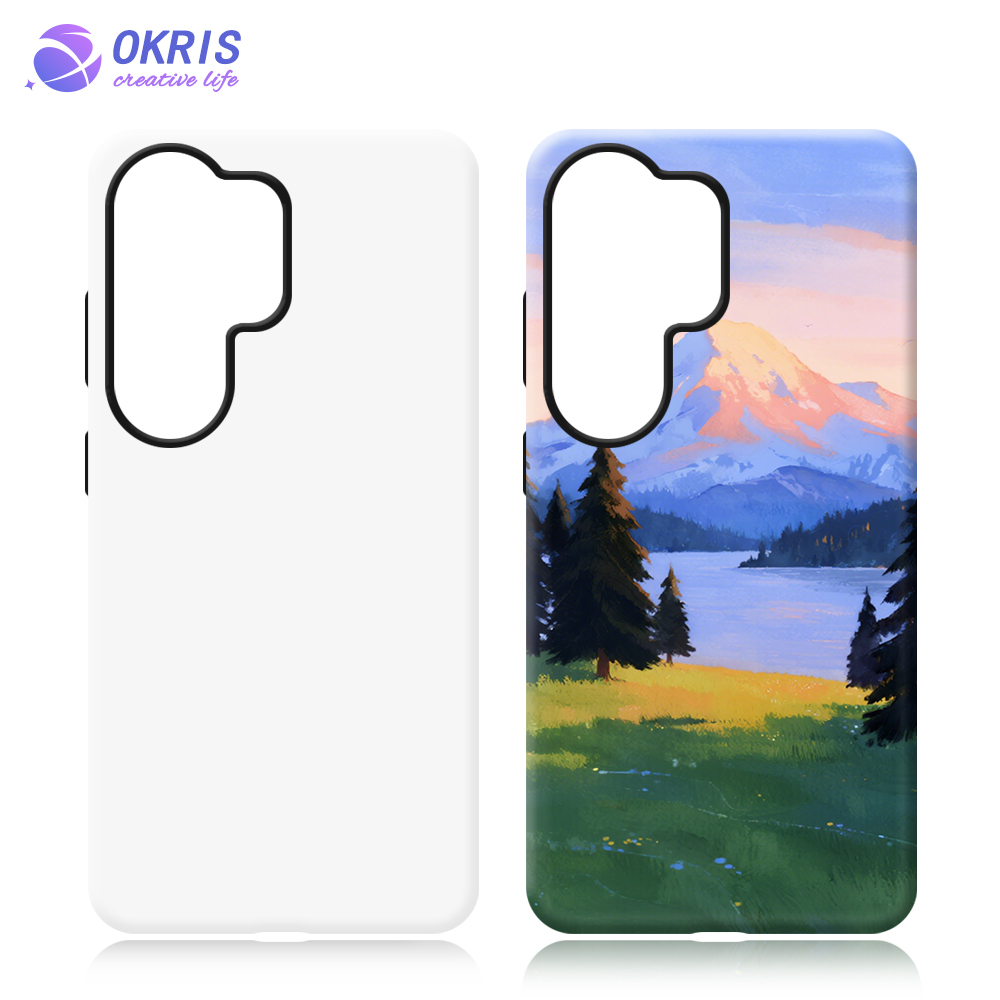 Customizable Sublimation 3D 2in1 Phone Case for Samsung S26 Edge Double Layer DIY Phone Cover For Samsung Galaxy S26 Pro/S26 Ultra