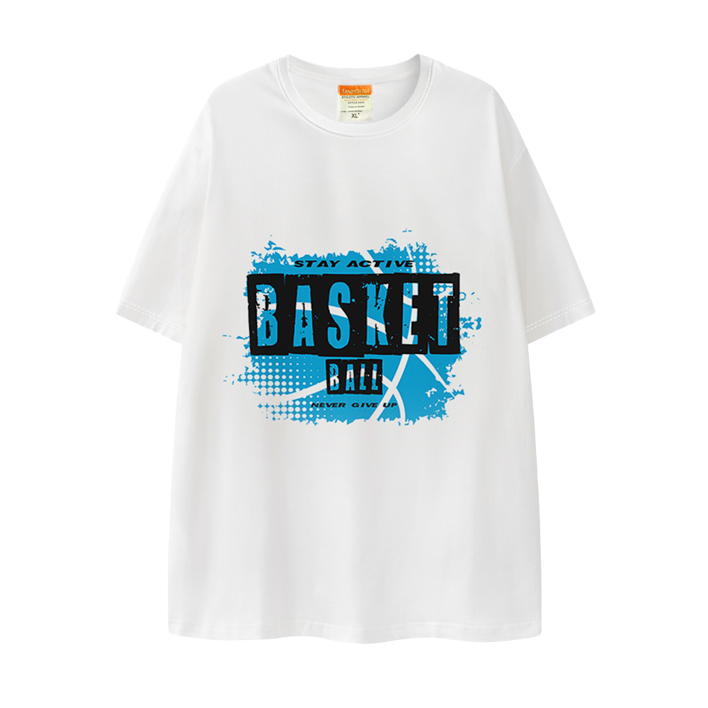 Sublimation Blank T-Shirt Inner Cotton Outer Polyester DIY Custom Cloth for Promotion Art Custom Apparel T-Shirt