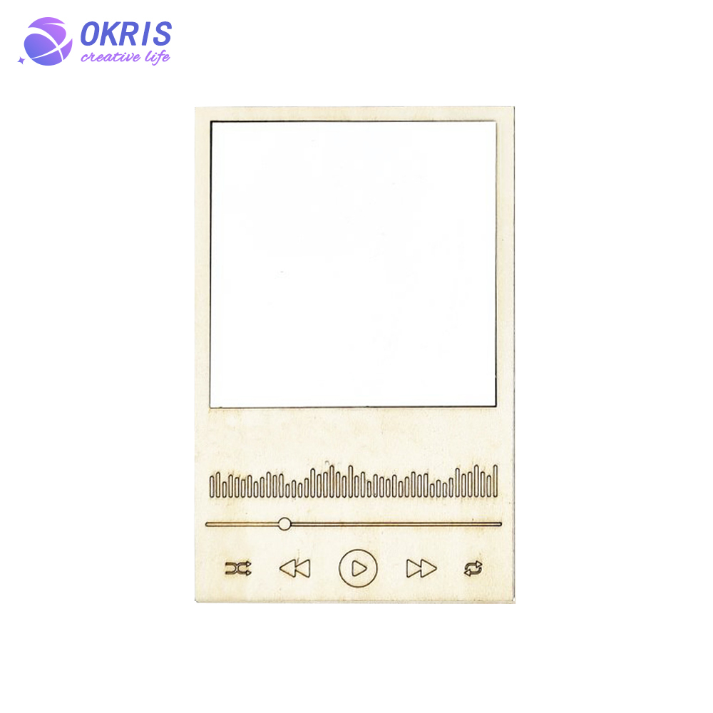 Custom Sublimation Blank MDF Mini Photo Frame Heat Transfer Memorial Gift for Christmas & Birthday & Special Event