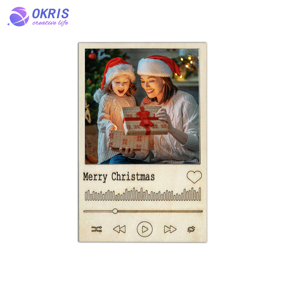 Custom Sublimation Blank MDF Mini Photo Frame Heat Transfer Memorial Gift for Christmas & Birthday & Special Event