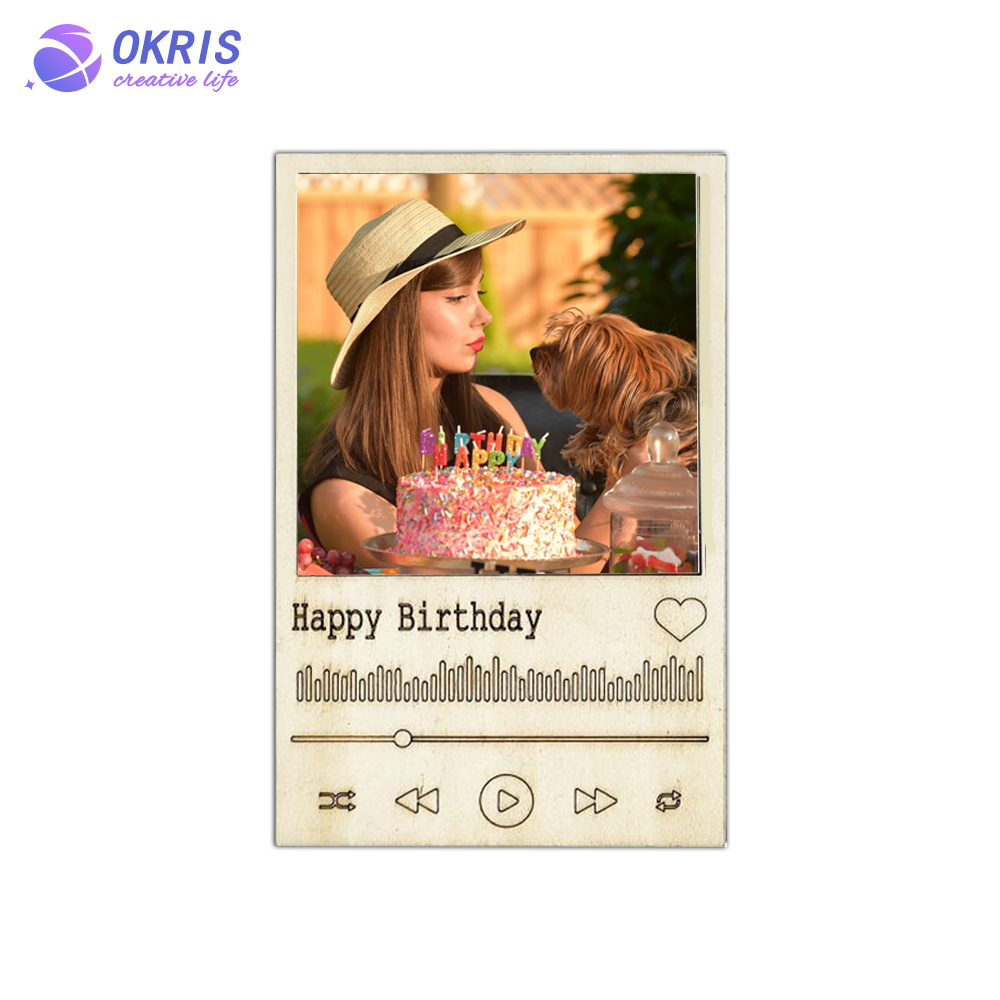 Custom Sublimation Blank MDF Mini Photo Frame Heat Transfer Memorial Gift for Christmas & Birthday & Special Event
