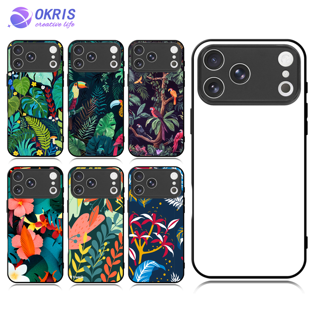 For iPhone 17 Pro Max Series Sublimation 2DTPU Case  - Custom DIY Phone Cover with Smooth Side & Fine Hole