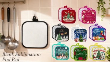 Blank 20x20cm Sublimation Heat Resistant Pad -DIY Washable Cotton Linen Heat Transfer Mat 8 Colors Available Sublimation Pot Mat