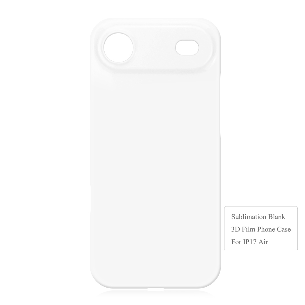 For iPhone 17 Pro 3D Sublimation Phone Case Hard Anti-Shock Fashion DIY Personalized Phone Cover for IP 17 Air/IP 17 Pro Max with 3 Styles