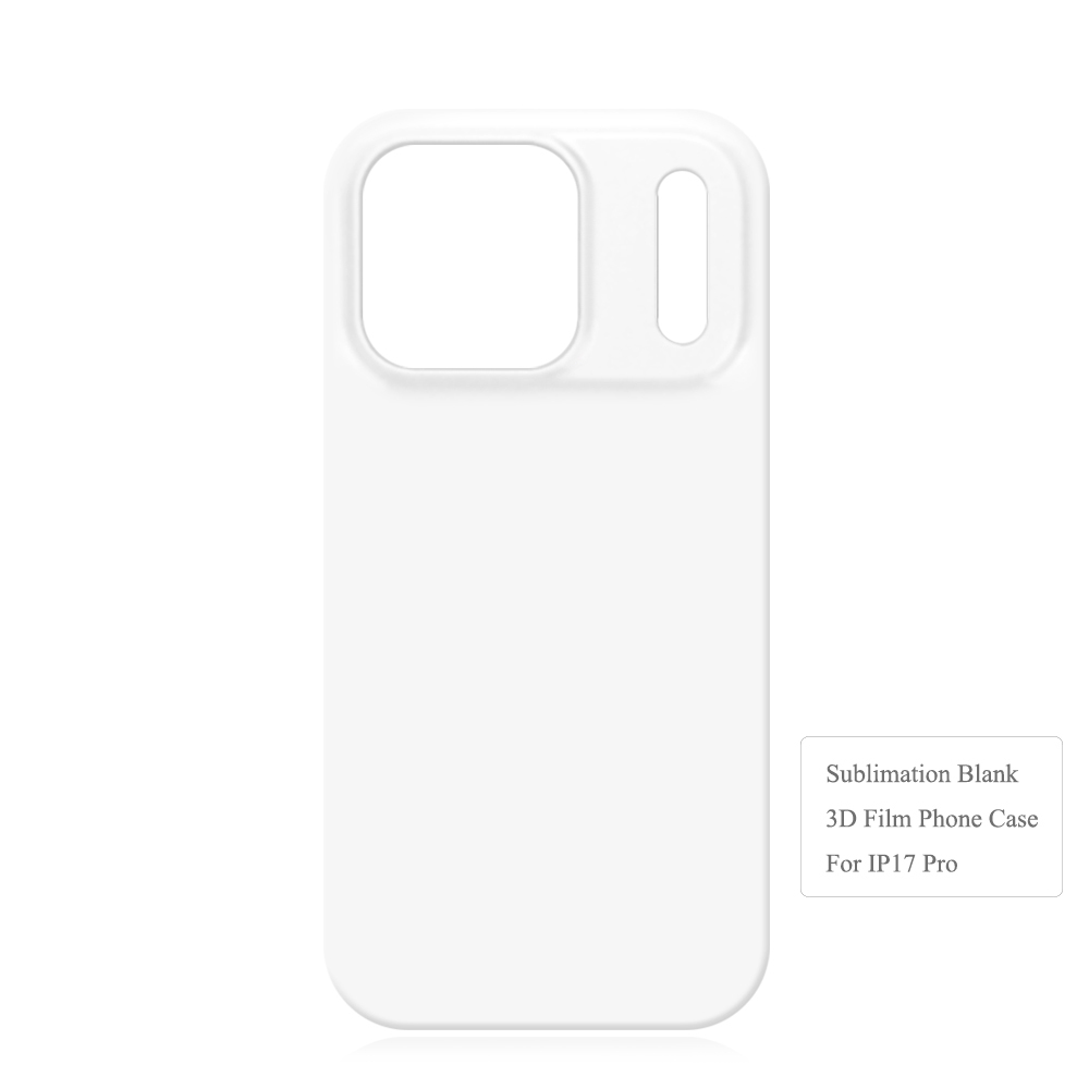 For iPhone 17 Pro 3D Sublimation Phone Case Hard Anti-Shock Fashion DIY Personalized Phone Cover for IP 17 Air/IP 17 Pro Max with 3 Styles