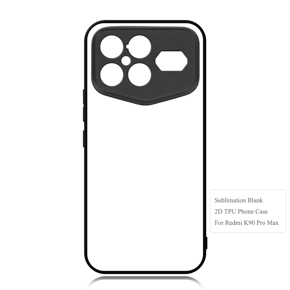 For Redmi K90 Pro Max 2D TPU Sublimation Blank Phone Cases Personalized Phone Cover for Xiaomi 17 Pro Max DIY for Xiaomi 15T 5G
