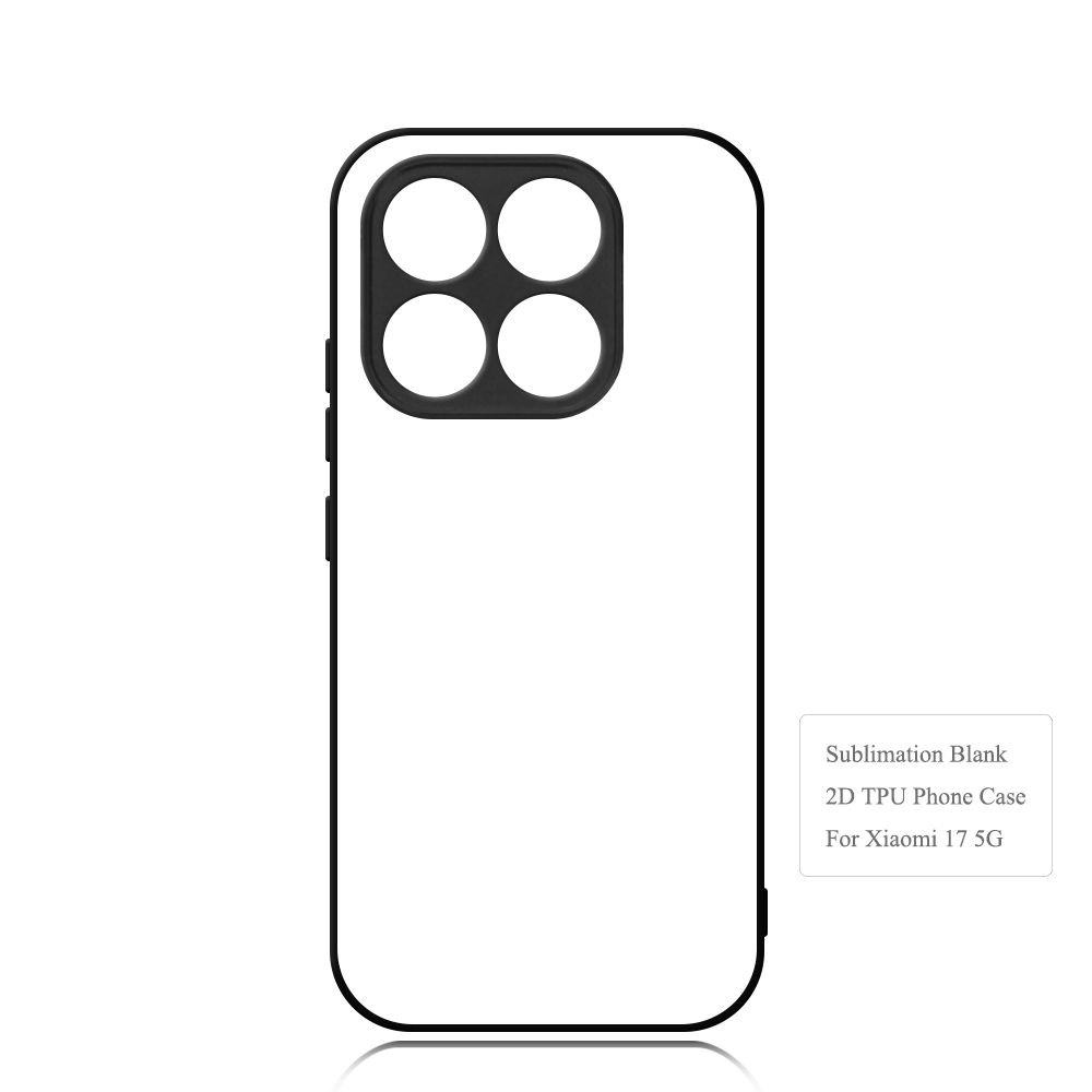 For Redmi K90 Pro Max 2D TPU Sublimation Blank Phone Cases Personalized Phone Cover for Xiaomi 17 Pro Max DIY for Xiaomi 15T 5G
