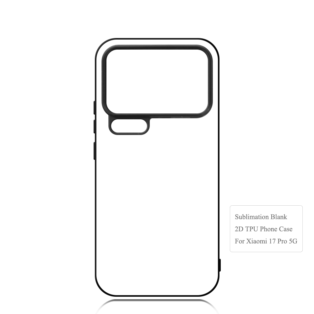 For Redmi K90 Pro Max 2D TPU Sublimation Blank Phone Cases Personalized Phone Cover for Xiaomi 17 Pro Max DIY for Xiaomi 15T 5G