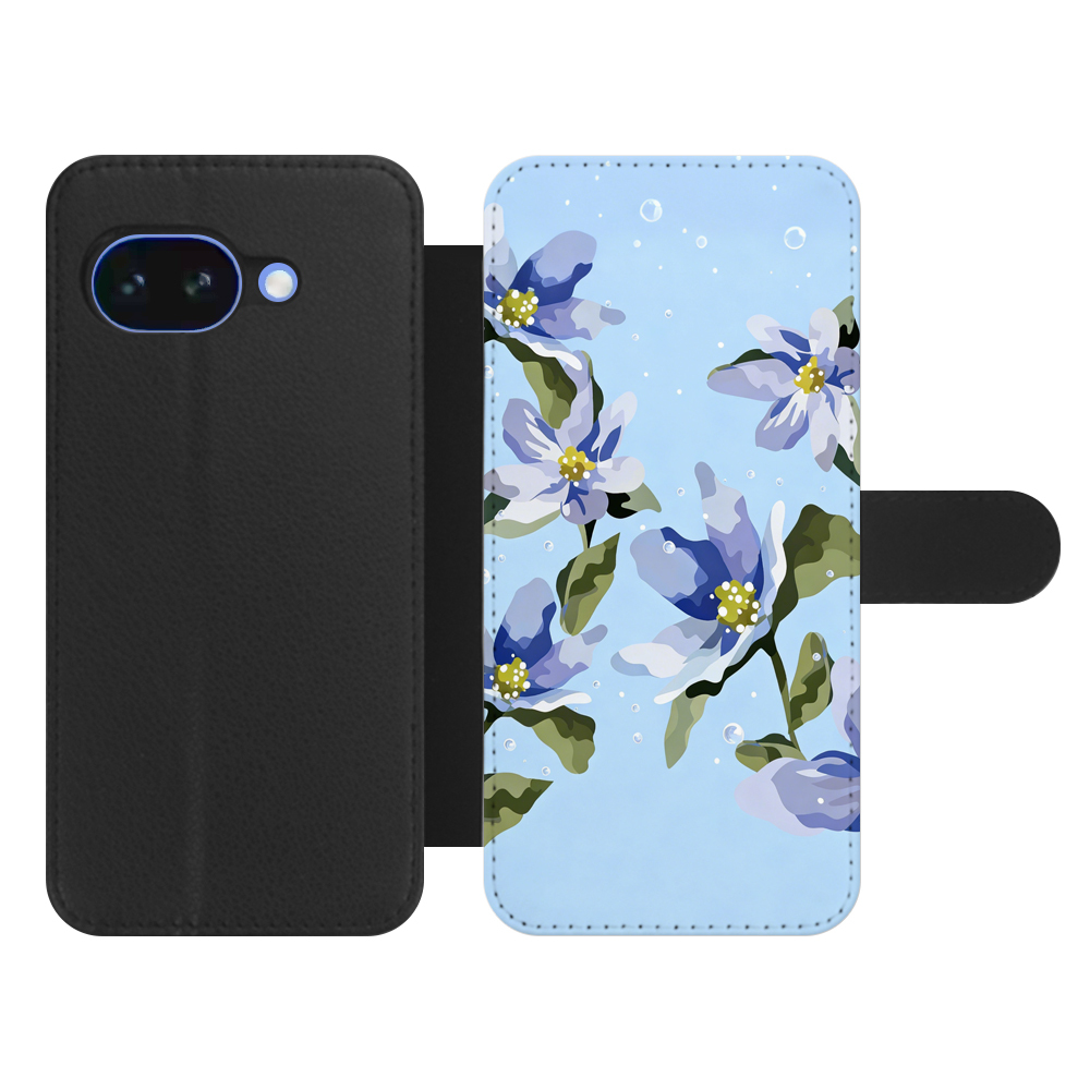 For Google Pixel 10A Sublimation PU Phone Wallet with Printable White Canvas; DIY Sublimation PU Leather Flip Phone Cover for Google Pixel