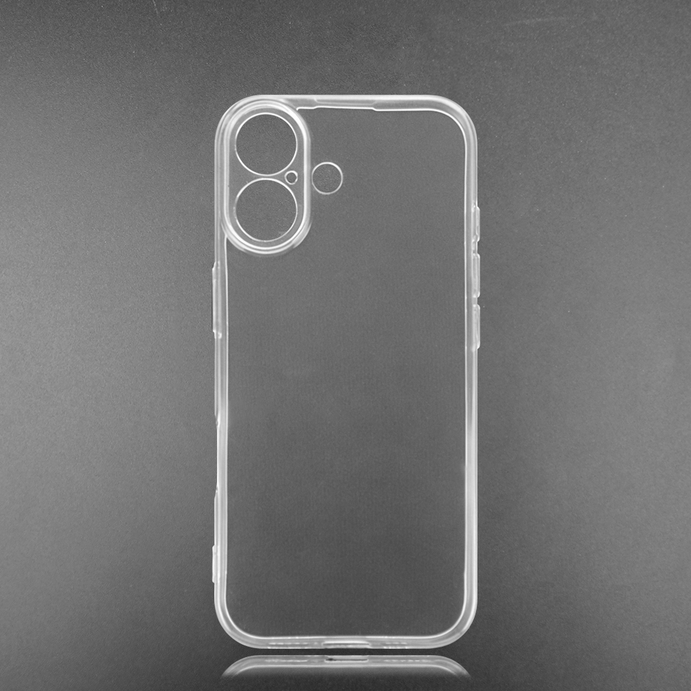 Premium Black&Transparent UV Phone Case  Compatible with iPhone Series with Camera Protection & Shockproof Design