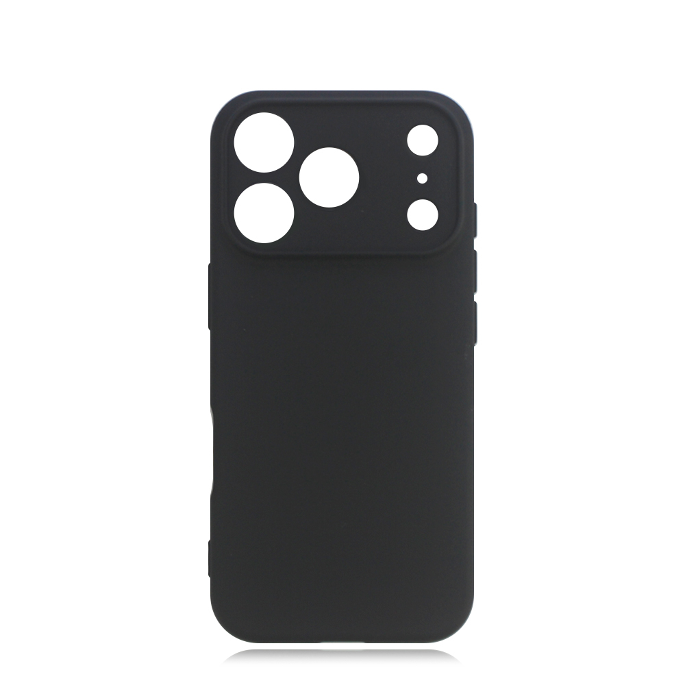 Premium Black&Transparent UV Phone Case  Compatible with iPhone Series with Camera Protection & Shockproof Design