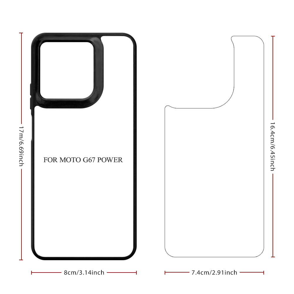 For Moto 70 2D Sublimation TPU Phone Case, Customized Sublimation Blank  Phone Cover for Moto Egde 5G 2025