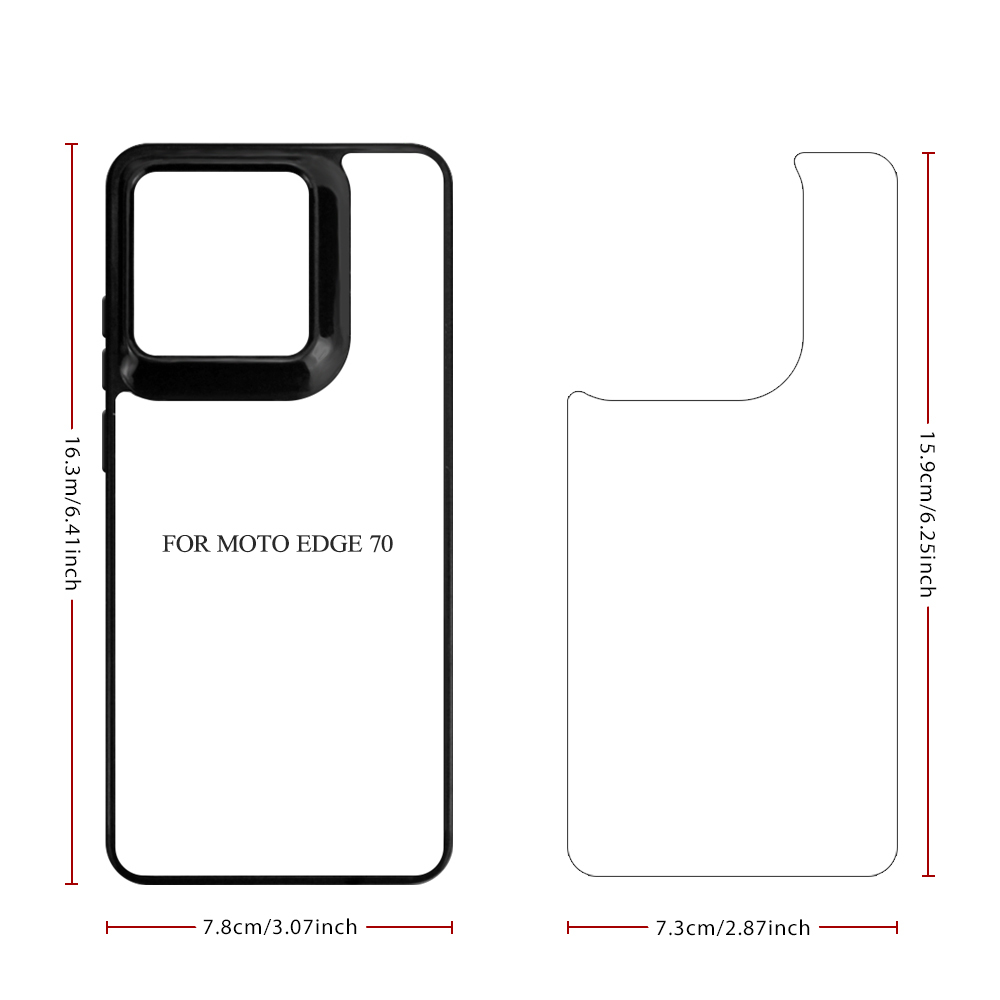 For Moto 70 2D Sublimation TPU Phone Case, Customized Sublimation Blank  Phone Cover for Moto Egde 5G 2025