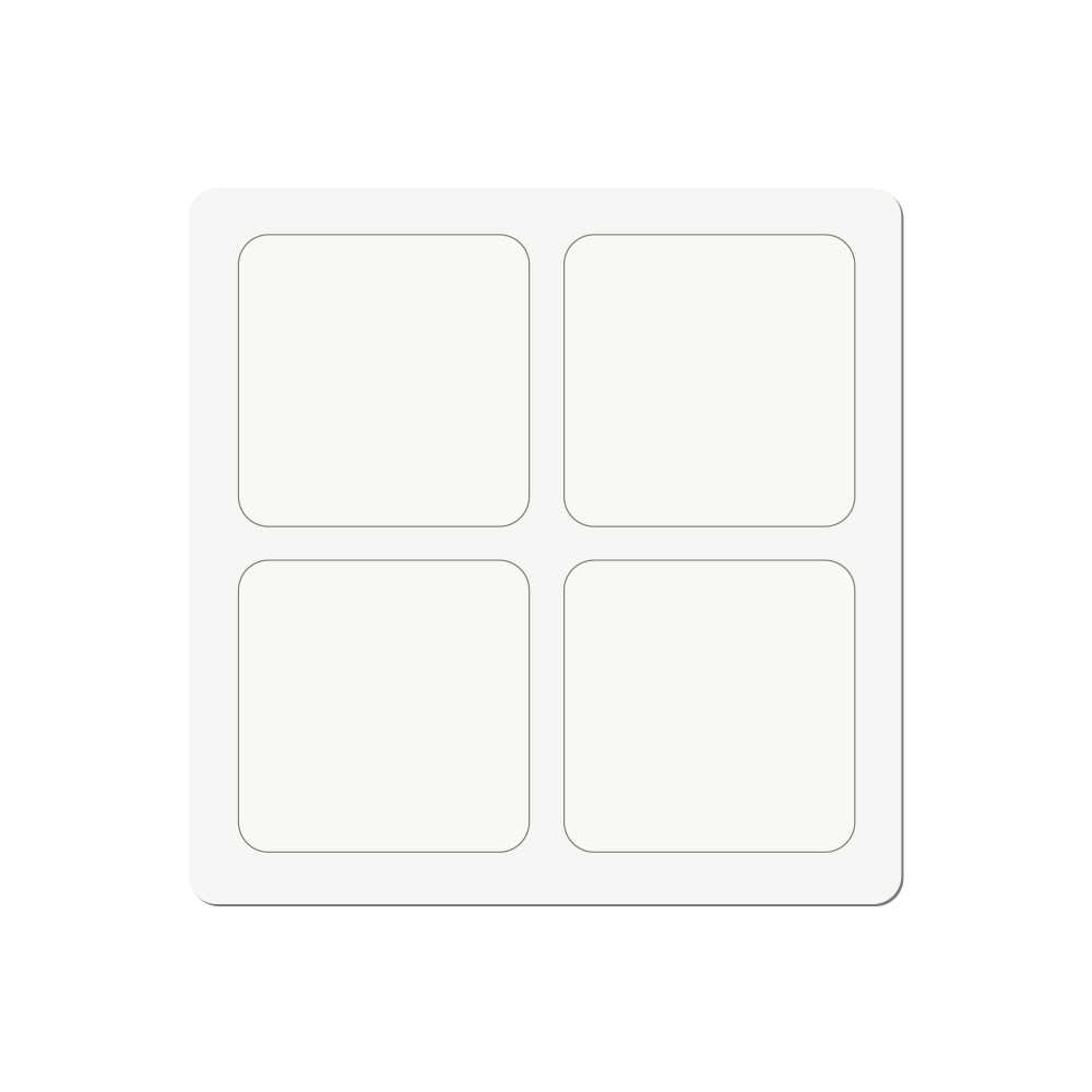DIY Custom Sublimation Blank MDF Photo Panel Fridge Magnet for Weddings/Home Decor