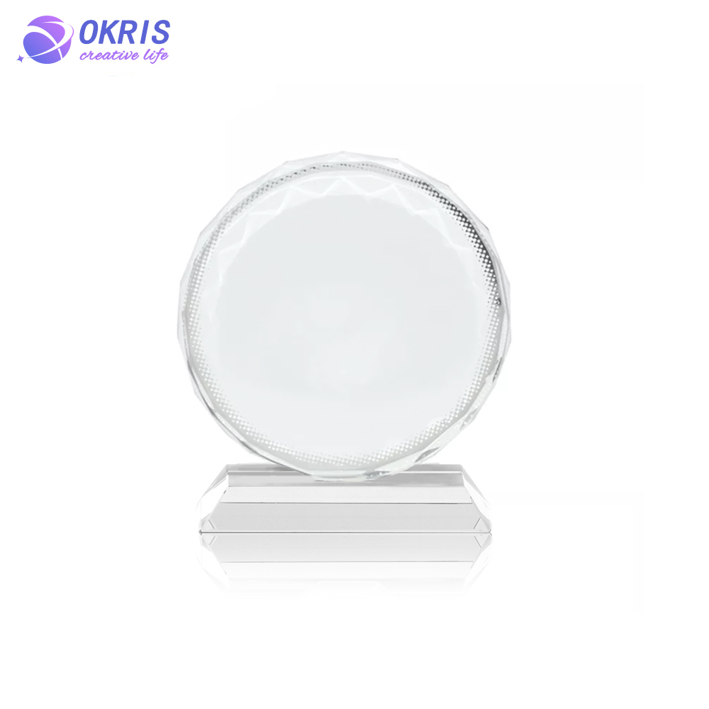 Sublimation Crystal Glass Photo Frame DIY Custom Photo Panel Desktop Decor Display Various Shapes Personalize Photo Gift Home Decor